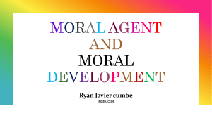 Moral Agency and Development Presentation