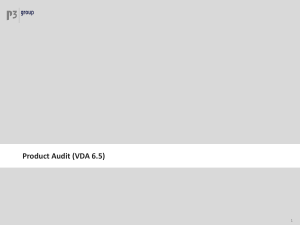 vda 6.5 product audit