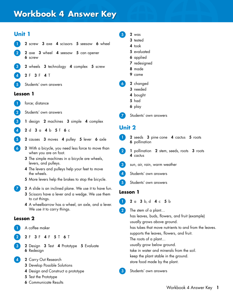 Big-science-workbook-4-answer-key