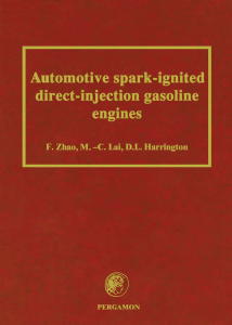 Automotive spark-ignited direct-injection gasoline engines