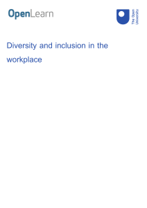 diversity and inclusion in the workplace printable