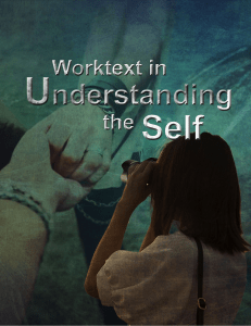 WORKTEXT IN UNDERSTANDING THE SELF Theor