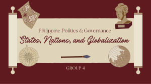 States, Nations, and Globalization