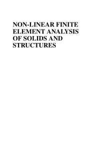 Rene de Borst, Mike A. Crisfield, Joris J. C. Remmers, Clemens V. Verhoosel(auth.) - Non-Linear Finite Element Analysis of Solids and Structures, Second Edition (2012)