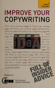 Improve Your Copywriting: A Guide to Effective Marketing Communication