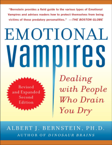 Emotional vampires  dealing with people who drain you dry-McGraw-Hill2012Bernstein2e