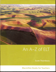 An A-Z of ELT by Scott Thornbury
