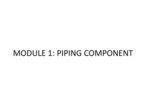 1. PIPING COMPONENT