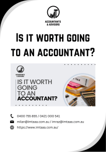 Is it worth going to an Accountant in Australia?