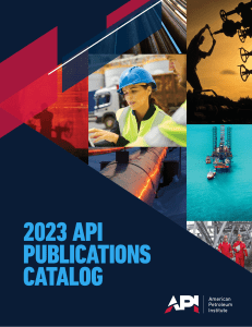2023 API Publications Catalog