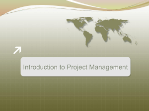 introduction-to-project-management