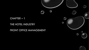front office management introduction