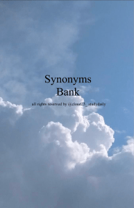 Synonyms Bank 