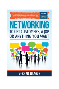 Chris Haroun Networking Book