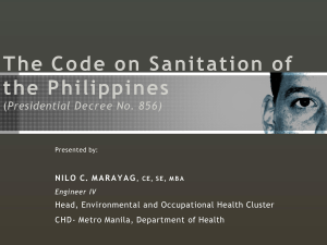 salient-provisions-of-the-philippine-sanitation-code-by-nilo-marayag-of-doh