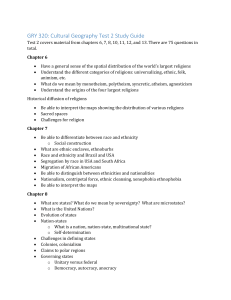 Test 2 Study Guide GRY 320 - Fall 2019(1)