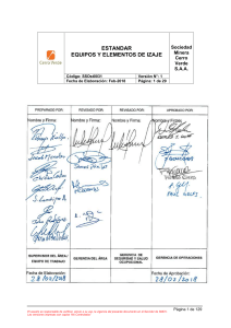 SSOst0031 Estándar Equipos y Elementos de Izaje v.01