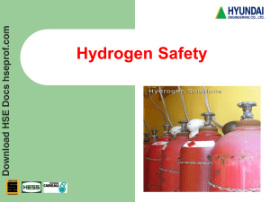 Hydrogen safety