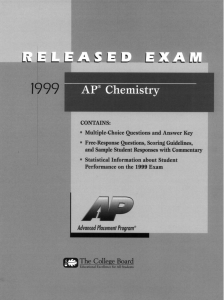 1999 chemistry-released-exam-1999