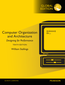 William Stallings - Computer Organization and Architecture Designing for Performance