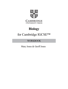 Mary Jones, Geoff Jones - Cambridge IGCSE™ Biology Workbook with Digital Access (2 Years) (Cambridge International IGCSE)-Cambridge University Press (2021)