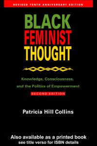 patricia hill collins-black feminist thought