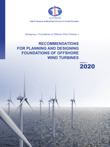 Planning and designing of offshore wind turbines