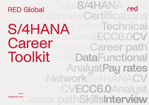 S4HANA Career Toolkit- updated