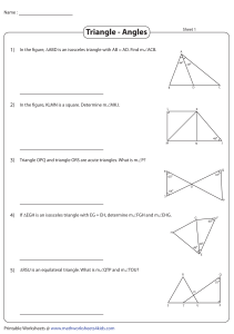 angles in composite triangles