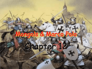 Mongols & Marco Polo