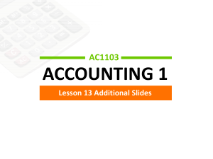 AC1103 Lesson 13 additional slides revised