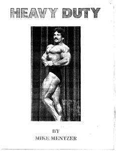 Mike Mentzer's Heavy Duty