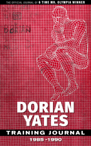 Dorian Yates' Training Journal