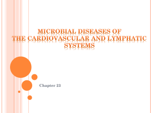 microbial diseases of the cardiovascular system