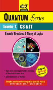 Discrete Structures & Theory of Logic