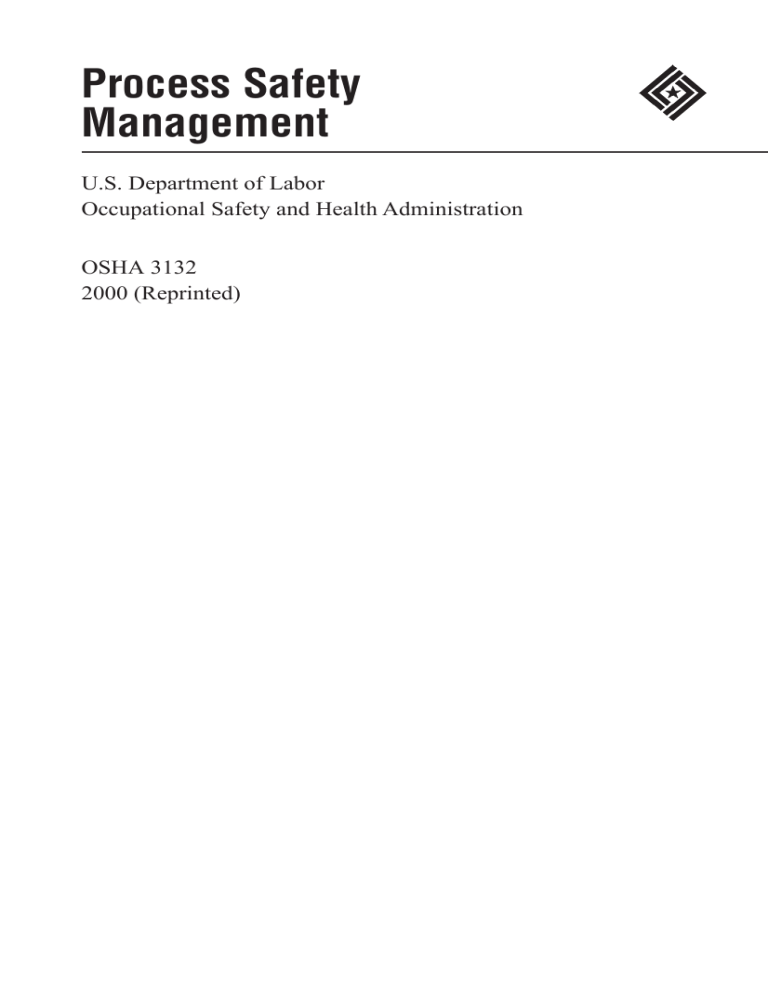 OSHA 3132 - Process Safety Management