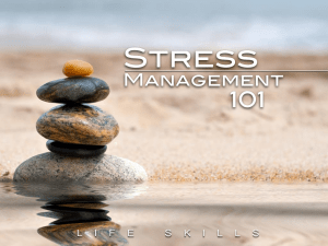 Stress Management 101 2011