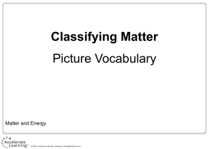 Picture Vocabulary