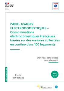 panel-usages-electrodomestiques-2021 rapport-condense