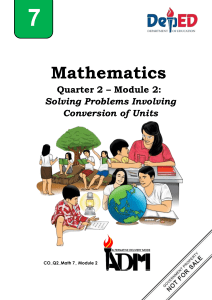 Math7 Quarter2 Module2