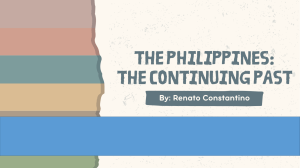 Continuing Past PPT Constantino