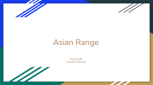Asian Range