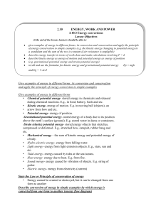 Energy, Work, Power: Conversions & Calculations