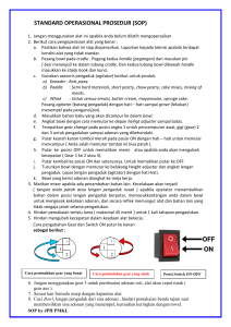 SOP Penggunaan alat bakery pdf (1)