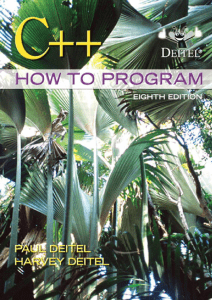 C++ How to Program, 8th edition (Prentice Hall, 2011, 0132662361)