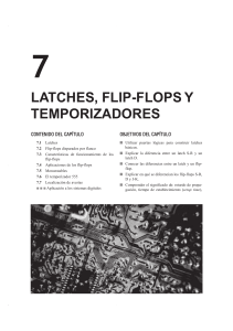 Latches, flip flops y temporizadores
