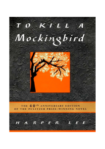 to kill a mocking bird