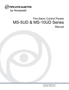 Fire Lite MS5 Manual