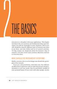 Hall Ch 2 The Basics Just-Enough-Research 2013