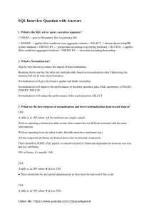 sql interview